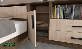 Спален комплект Сити 7087 с повдигащ механизъм