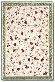 Зелен килим с коледен мотив със смес от памук 160x230 cm Toy's Delight Green Christmas – Villeroy&amp;Boch