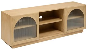 ТВ шкаф atmosphera Lousada, 2 врати и 1 рафт, 160x40x55 cm, Акация, MDF