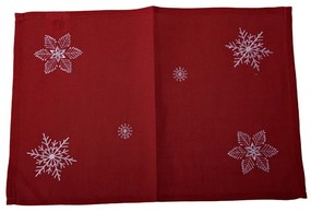 Текстилна подложка за хранене с коледен мотив 33x48 cm Crystalline – Dakls