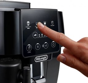 Еспресо машина Delonghi Magnifica START ECAM220.60.B, 1450W, 15 bar, 1.8 л, 4 програми, 13 нива на смилане, LatteCrema Hot, Опция за кафе на зърна, Черен