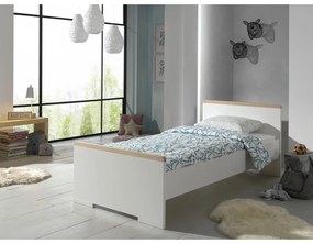 Бяло детско легло 90x200 cm London – Vipack