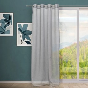 Сива завеса 140x260 cm Vertical Thread – Casa Selección