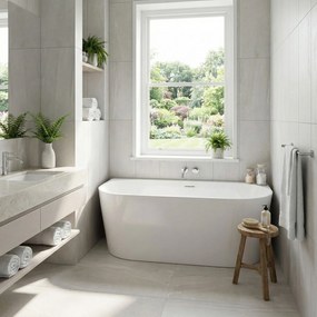 Свободностояща акрилна Вана CAPRI SLIM 150cm