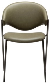 Трапезен стол от имитация на кожа в цвят каки Zone – DAN-FORM Denmark