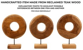 Дървена статуя (височина 38 cm) Dorat – Mauro Ferretti