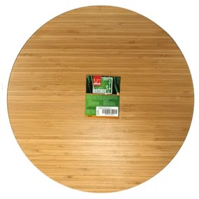 Бамбукова дъска кръгла въртяща ф45см (B3718L)