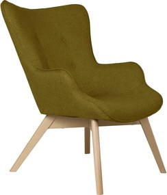 Зелено кресло Niko – Ropez