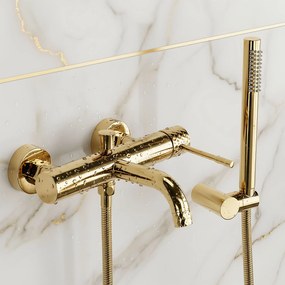 Смесител за вана Rea Lungo Diamond Gold