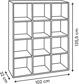 Рафт 5five Natural Mix, 12 отделения, 15 mm