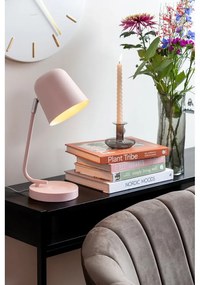 Розова настолна лампа (височина 38,5 cm) Encantar – Leitmotiv