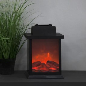 Светодиодна светлинна декорация с имитация на пламък, широчина 15 см Fireplace - Star Trading