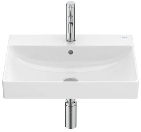 Умивалник за стенен монтаж, A327685000, Roca, керамика, бял гланц, 55x46x16см