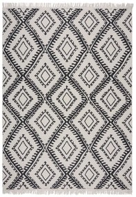 Черно-бял килим 120x170 cm Alix - Flair Rugs