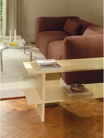 Жълт метален стелаж 160x57x37 cm Hes – noo.ma