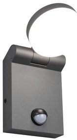 Външно осветително тяло със сензор за движение (височина 19 cm) Adour – Trio