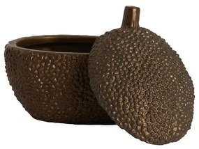 Керамична декоративна кутия за съхранение с капак Durio - Light &amp; Living