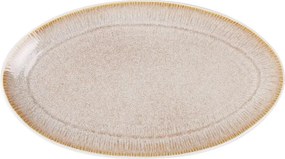 Плато овал LA MEDITERRANEA Calobra Cream, 31x18 cm, порцелан