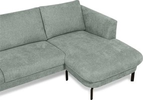 Светлосив ъглов диван (десен ъгъл) Gomero – Scandic