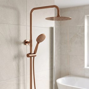 Душ система с Термостат Rea Lungo Diamond Copper