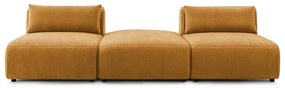 Диван в цвят горчица 283 cm Jeanne - Bobochic Paris