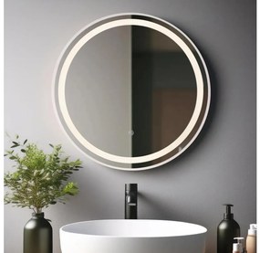 Globo 84035 - LED огледало RIVAS с подсветка, 10W, 230V, Ø 50 см