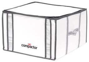 Бяла кутия за съхранение с вакуумна опаковка Black Edition, обем 125 л - Compactor