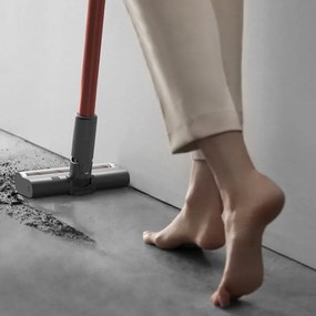 Разопакован: Вертикална прахосмукачка Dreame V11 VVN6, 450W, 150AW, 25000Pa, 125000 об/мин, 0.5 л, 3 режима, 90 мин, OLED, HEPA, Сив/червен