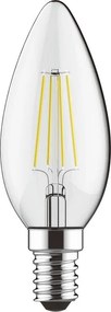 Лампа LED Filament E14 Candle 5W 2700K Dimmable Step  (10 τεμάχια)