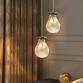 Висяща таванна лампа LHJ107-1CP light rose gold