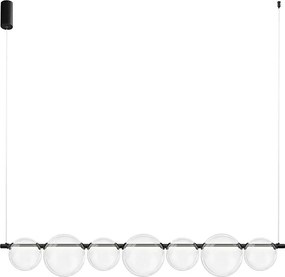 LED полилей на кабел ATOLA LED/19W/230V черен/прозрачен