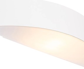 Модерна външна стенна лампа бяла IP44 - Caz