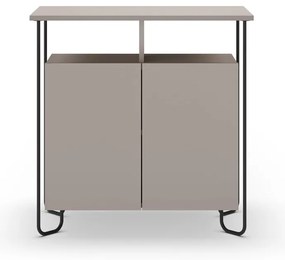 Сиво-бежов шкаф 80x80 cm Dilly - Marckeric