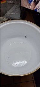 Втора ръка: Тенджера Goldmann GM 8017-22G, 5л, 22х14 см, Емайлирана, Индукция, Стъклен капак, Изумрудено зелено