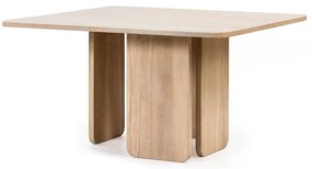 Маса за хранене с ясенов фурнир , 137 x 137 cm Arq - Teulat