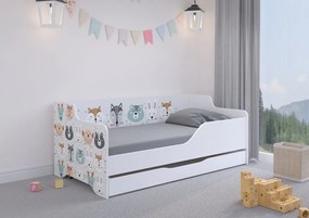 Детско легло с горски животни 160х80 см