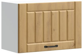 853846 vidaXL Кухненски стенен шкаф Lucca, дъб артизан, инженерно дърво
