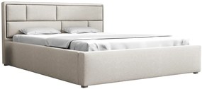Тапицирано легло Deco-140 x 200-Ekrou