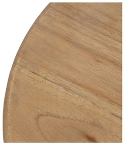 Кръгла странична масичка от масив от минди ø 40 cm Dala – Ixia