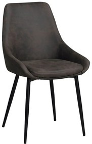 Тъмносиви трапезни столове в комплект от 2 бр. Sierra – Rowico