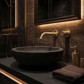 Смесител за вграждане REA Venti Brush Gold