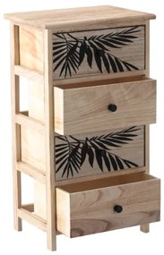 Комод ZOFIA с 4 чекмеджета - бохо дизайн, 40 x 29 x 73 cm