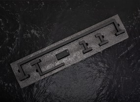 Комплект аксесоари за баня Rio Black 4 части