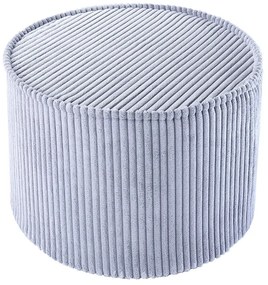 Син детски пуф от рипсено кадифе – Wigiwama