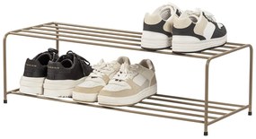Светлокафяв метален рафт за обувки Josse - WOOOD