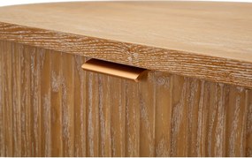 Скрин от масивна ела в естествен цвят 81x82x46 cm Gothenburg – Mauro Ferretti