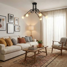 Лампа Paradise 5 Black Gold APP518-5C