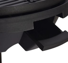 Електрическа скара/грил George Foreman 22460-56, 2400W, 44.5 см, 15 порции, 5 темп, Незалепващо покритие, Черен