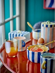 Жълти/сини керамични купички в комплект 4 бр. 300 ml Phoenix – Bloomingville