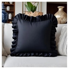 Калъфка за възглавница със смес от памук 40x40 cm Ruffled – Mila Home